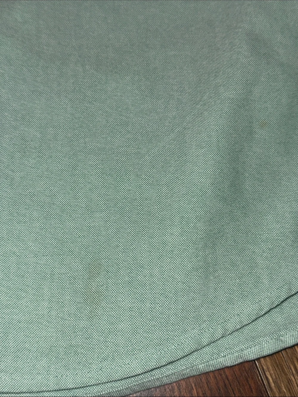 J.Crew Oxford Cloth Button Down Shirt Slim Fit XL Mint Green Cotton